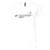 Unisex Jersey Short-Sleeve V-Neck T-Shirt Thumbnail