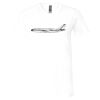 Unisex Jersey Short-Sleeve V-Neck T-Shirt Thumbnail