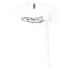 Unisex Jersey Short-Sleeve V-Neck T-Shirt Thumbnail