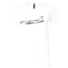 Unisex Jersey Short-Sleeve V-Neck T-Shirt Thumbnail