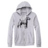 Adult Triblend Full-Zip Fleece Hooded Sweatshirt Thumbnail