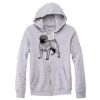 Adult Triblend Full-Zip Fleece Hooded Sweatshirt Thumbnail
