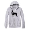 Adult Triblend Full-Zip Fleece Hooded Sweatshirt Thumbnail