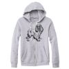 Adult Triblend Full-Zip Fleece Hooded Sweatshirt Thumbnail
