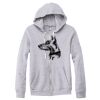 Adult Triblend Full-Zip Fleece Hooded Sweatshirt Thumbnail