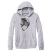 Adult Triblend Full-Zip Fleece Hooded Sweatshirt Thumbnail
