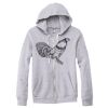Adult Triblend Full-Zip Fleece Hooded Sweatshirt Thumbnail