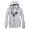 Adult Triblend Full-Zip Fleece Hooded Sweatshirt Thumbnail