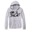Adult Triblend Full-Zip Fleece Hooded Sweatshirt Thumbnail