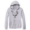 Adult Triblend Full-Zip Fleece Hooded Sweatshirt Thumbnail