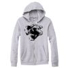 Adult Triblend Full-Zip Fleece Hooded Sweatshirt Thumbnail