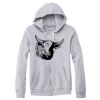 Adult Triblend Full-Zip Fleece Hooded Sweatshirt Thumbnail