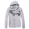 Adult Triblend Full-Zip Fleece Hooded Sweatshirt Thumbnail