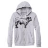 Adult Triblend Full-Zip Fleece Hooded Sweatshirt Thumbnail