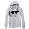 Adult Triblend Full-Zip Fleece Hooded Sweatshirt Thumbnail