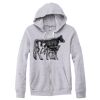 Adult Triblend Full-Zip Fleece Hooded Sweatshirt Thumbnail