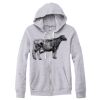 Adult Triblend Full-Zip Fleece Hooded Sweatshirt Thumbnail