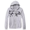 Adult Triblend Full-Zip Fleece Hooded Sweatshirt Thumbnail