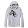 Adult Triblend Full-Zip Fleece Hooded Sweatshirt Thumbnail