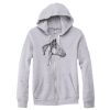 Adult Triblend Full-Zip Fleece Hooded Sweatshirt Thumbnail