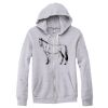Adult Triblend Full-Zip Fleece Hooded Sweatshirt Thumbnail