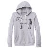 Adult Triblend Full-Zip Fleece Hooded Sweatshirt Thumbnail
