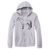 Adult Triblend Full-Zip Fleece Hooded Sweatshirt Thumbnail