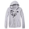 Adult Triblend Full-Zip Fleece Hooded Sweatshirt Thumbnail