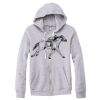 Adult Triblend Full-Zip Fleece Hooded Sweatshirt Thumbnail