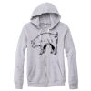Adult Triblend Full-Zip Fleece Hooded Sweatshirt Thumbnail