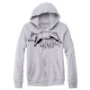 Adult Triblend Full-Zip Fleece Hooded Sweatshirt Thumbnail