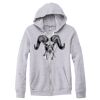 Adult Triblend Full-Zip Fleece Hooded Sweatshirt Thumbnail