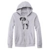 Adult Triblend Full-Zip Fleece Hooded Sweatshirt Thumbnail