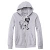Adult Triblend Full-Zip Fleece Hooded Sweatshirt Thumbnail