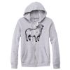 Adult Triblend Full-Zip Fleece Hooded Sweatshirt Thumbnail
