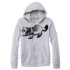 Adult Triblend Full-Zip Fleece Hooded Sweatshirt Thumbnail