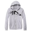 Adult Triblend Full-Zip Fleece Hooded Sweatshirt Thumbnail