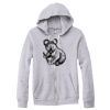 Adult Triblend Full-Zip Fleece Hooded Sweatshirt Thumbnail