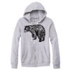 Adult Triblend Full-Zip Fleece Hooded Sweatshirt Thumbnail