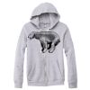 Adult Triblend Full-Zip Fleece Hooded Sweatshirt Thumbnail