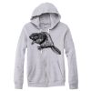 Adult Triblend Full-Zip Fleece Hooded Sweatshirt Thumbnail