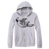 Adult Triblend Full-Zip Fleece Hooded Sweatshirt Thumbnail