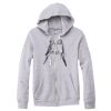 Adult Triblend Full-Zip Fleece Hooded Sweatshirt Thumbnail