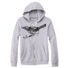 Adult Triblend Full-Zip Fleece Hooded Sweatshirt Thumbnail