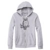 Adult Triblend Full-Zip Fleece Hooded Sweatshirt Thumbnail