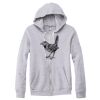 Adult Triblend Full-Zip Fleece Hooded Sweatshirt Thumbnail