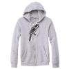 Adult Triblend Full-Zip Fleece Hooded Sweatshirt Thumbnail