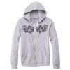 Adult Triblend Full-Zip Fleece Hooded Sweatshirt Thumbnail
