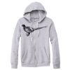 Adult Triblend Full-Zip Fleece Hooded Sweatshirt Thumbnail