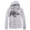 Adult Triblend Full-Zip Fleece Hooded Sweatshirt Thumbnail